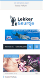 Mobile Screenshot of lekkergeurtje.nl